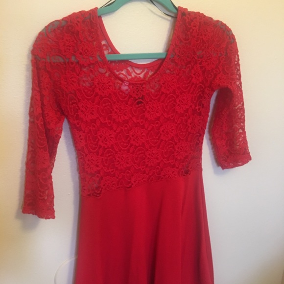 H&M Divided Dress Red - Picture 3 of 4